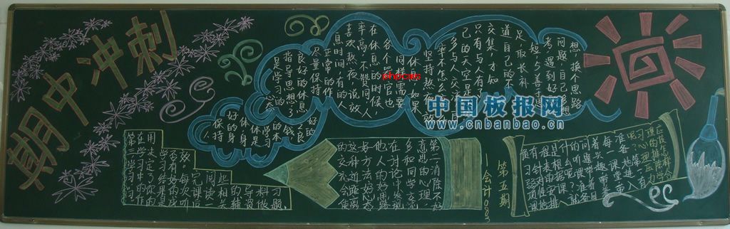 考试纪律黑板报